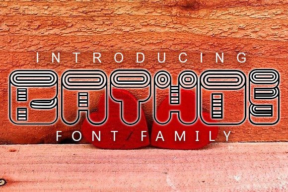 Bathos: A Bold Display Font for Your Brand