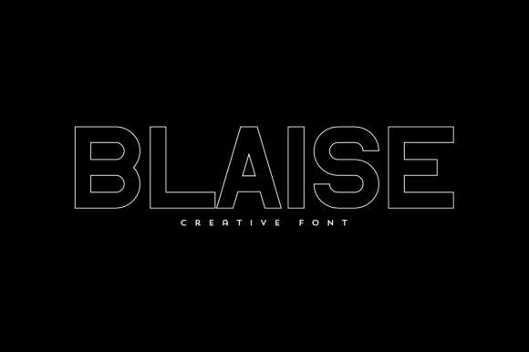 Blaise: A Premium Display Font for Campaigns