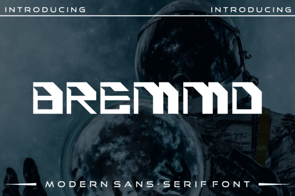 Bremmo: A Modern Display Font for Business Branding