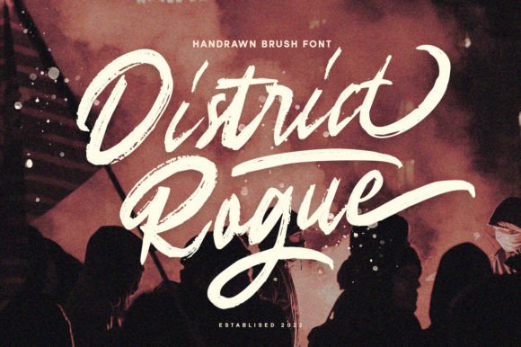 District Rogue: A Bold Display Font for Editorial Design