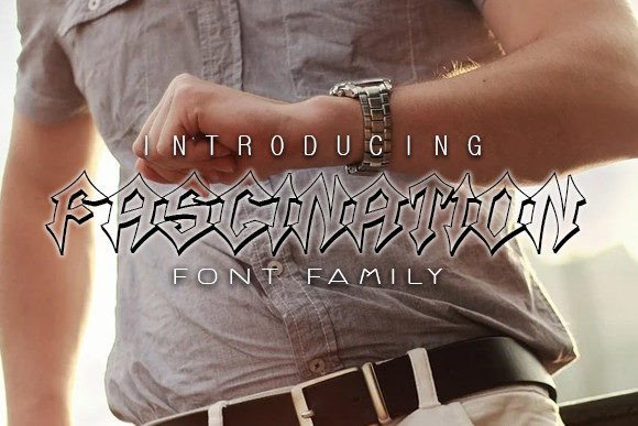 Fascination: A Unique Display Font for Editorial Design