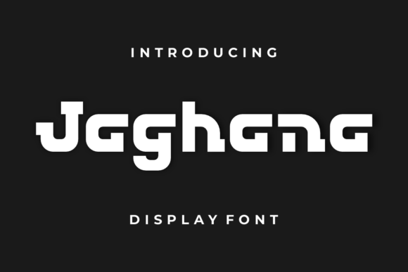 Jaghana: A Playful Display Font for Web Design