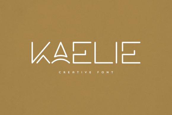 Kaelie: A Distinctive Display Font for Editorial Design