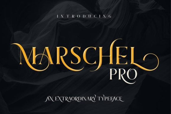 Marschel Pro: A Stylish Display Font for Web Design