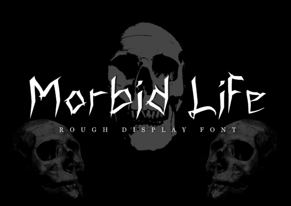 Morbid Life: A Spooky Display Font for Campaigns