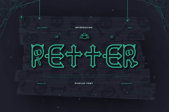 Petter: A Unique Display Font for Web Design