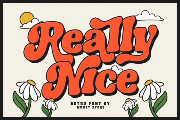 Really Nice: A Retro Display Font for Web Design