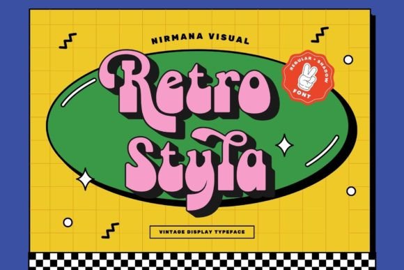 Retro Styla: A Retro Display Font for Your Brand