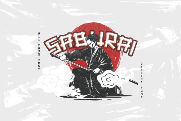 Saburai: A Modern Display Font for Digital Brands