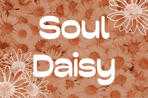 Soul Daisy: A Friendly Display Typeface for Web Design