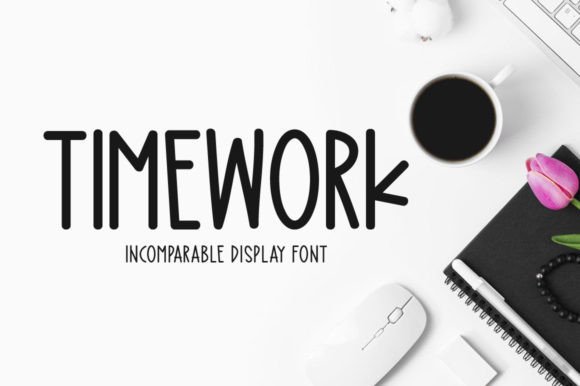 Timework: A Display Font for Bold Campaigns