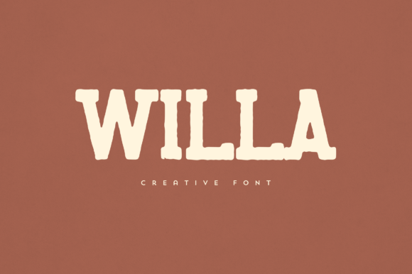 Willa: The Premium Display Font for Modern Branding