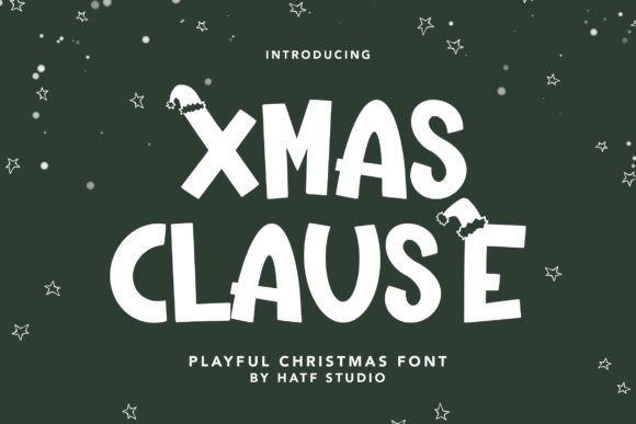 Xmas Clause: A Festive Display Font for Web Design